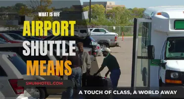 Off-Airport Shuttle Services: What Does It Mean?