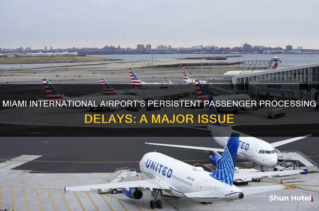 what is one major issue miami international airport has