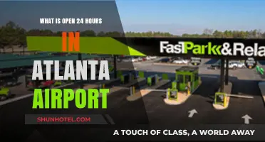 Atlanta Airport's 24-Hour Services: Dining, Shopping, and Amenities Guide