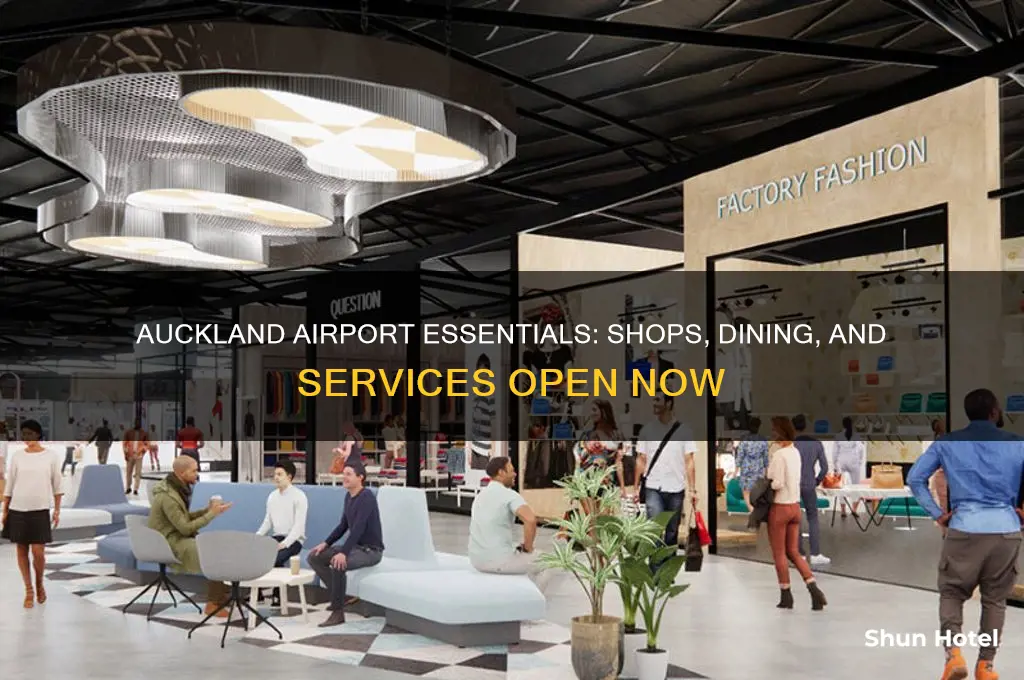 what is open at auckland airport