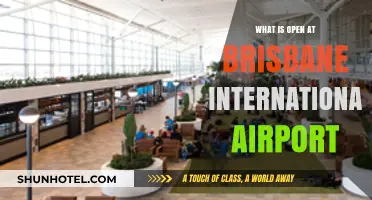 Brisbane International Airport: Open Shops, Dining, and Services Guide