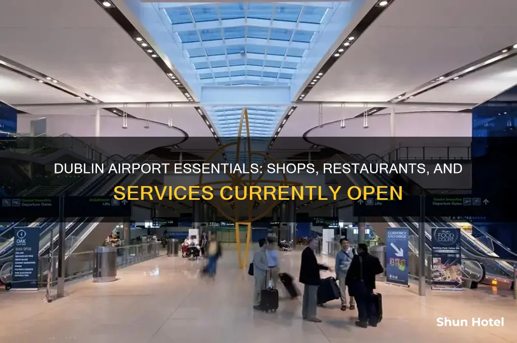 what is open at dublin airport