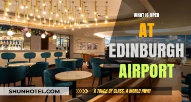 Edinburgh Airport's Open Amenities: Shops, Dining, and Services Guide