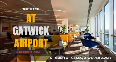 Gatwick Airport Guide: Shops, Restaurants, and Services Currently Open