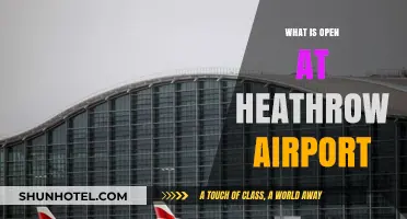 Heathrow Airport Guide: Shops, Restaurants, and Services Currently Open