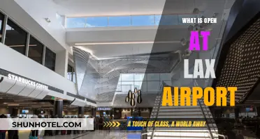Exploring LAX: A Guide to Open Amenities and Services at Los Angeles Airport