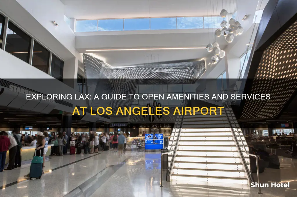 what is open at lax airport