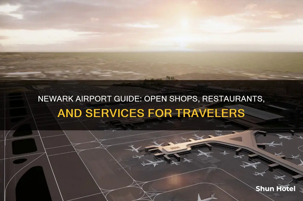 what is open at newark airport