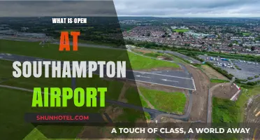 Southampton Airport Essentials: Shops, Dining, and Services Open Now