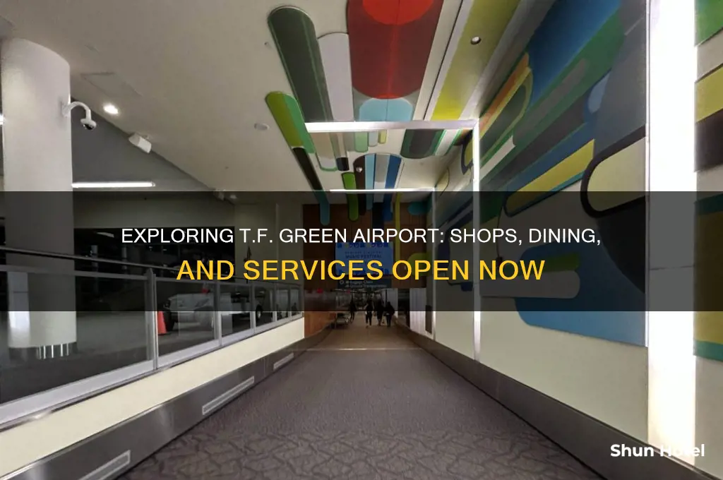 what is open at t.f. green airport