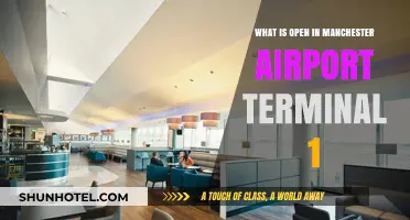 Manchester Airport Terminal 1: Open Shops, Restaurants, and Services Guide