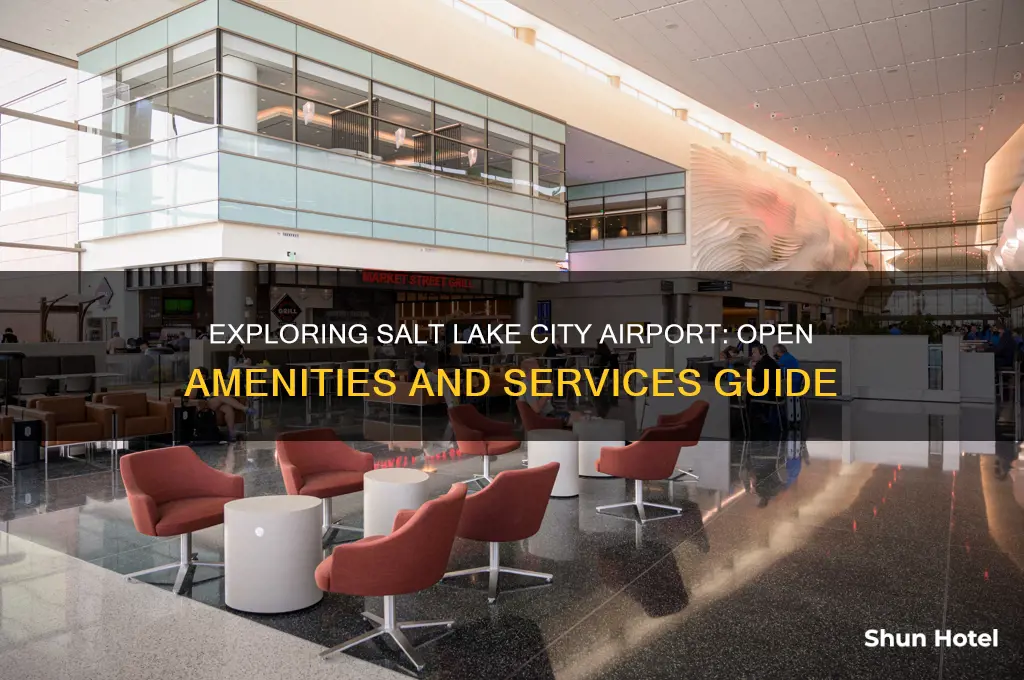 what is open in salt lake city airport
