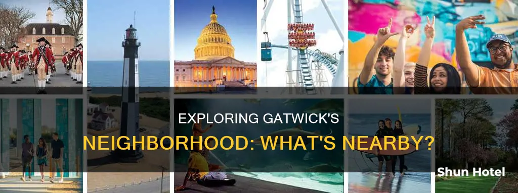 what is outside of gatwick airport