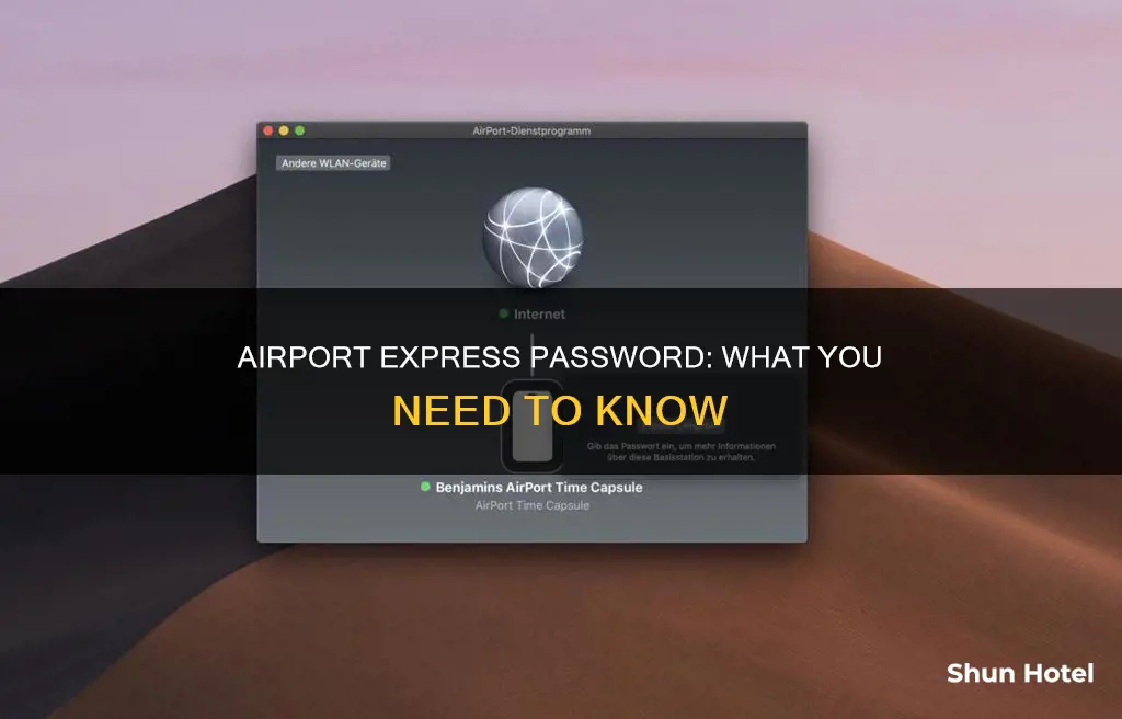 what is password for airport express