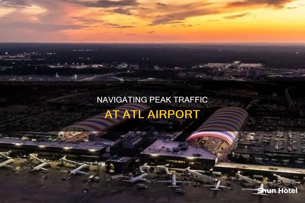 what is peak traffic atl airport