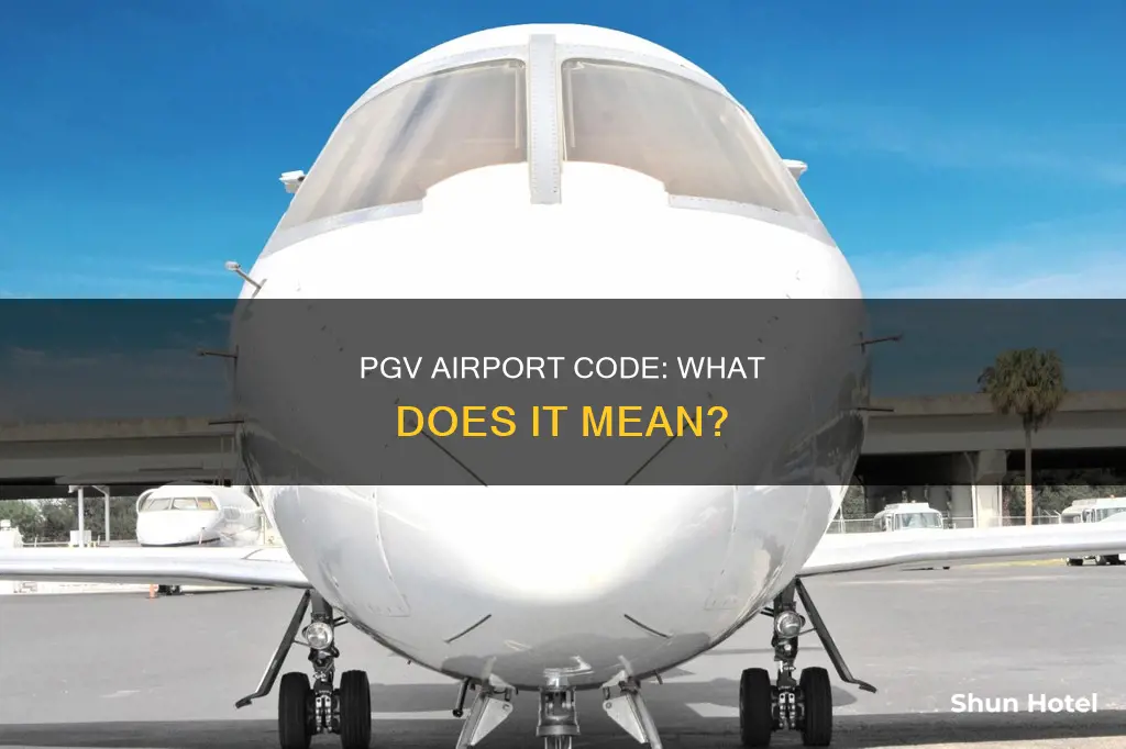 what is pgv in airport code