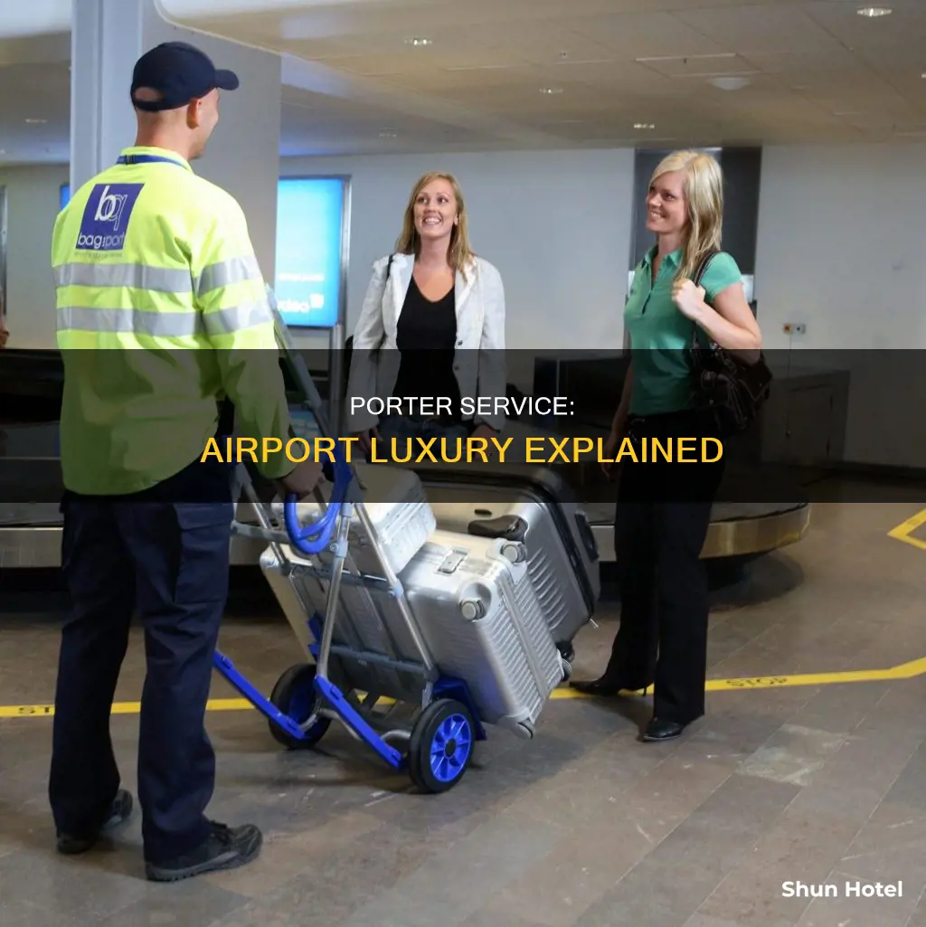 what is porter service at airport