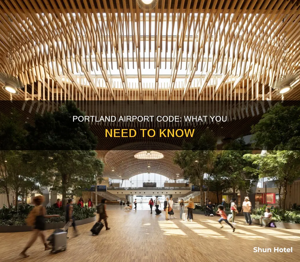 what is portland oregon airport code