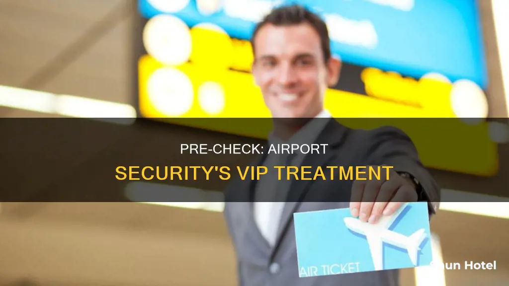 what is pre check in airport