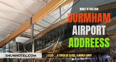 Raleigh-Durham Airport Address and Quick Facts