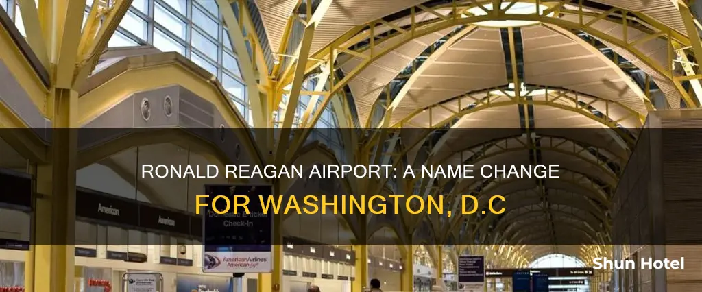 what is ronald reagan airport called