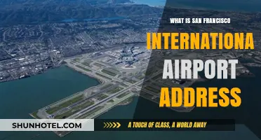 San Francisco International Airport Address: Location and Directions Guide