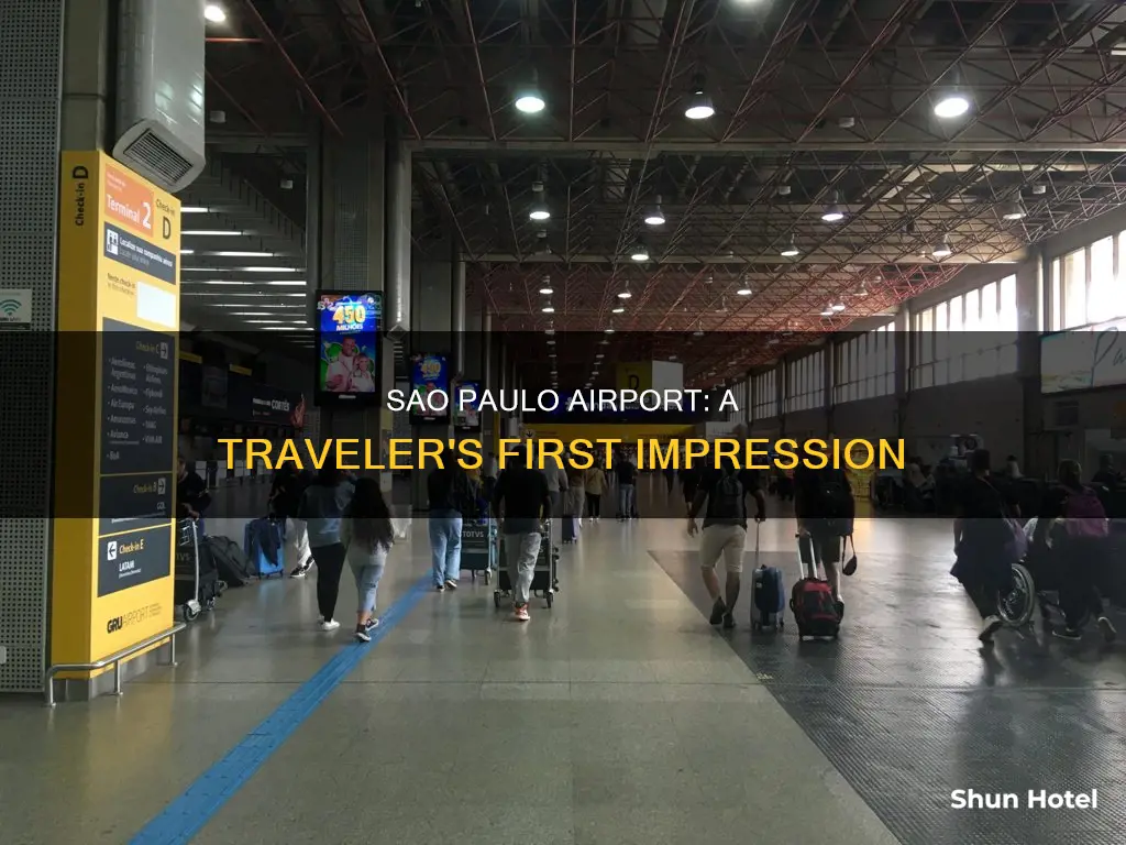 what is sao paulo airport like