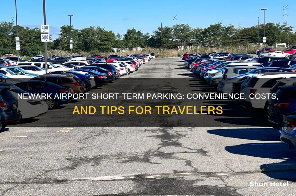 what is short term parking like at newark international airport