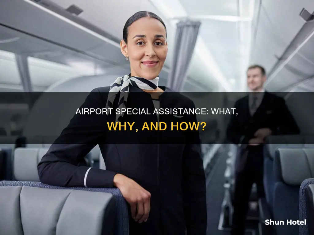 what is special assistance at airport