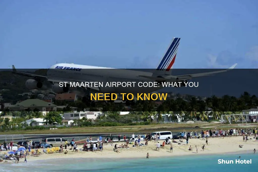 what is st maarten airport code
