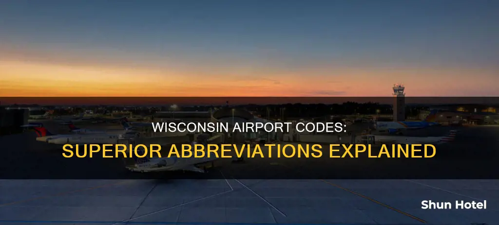 what is superior wisconsin airport abbreviations