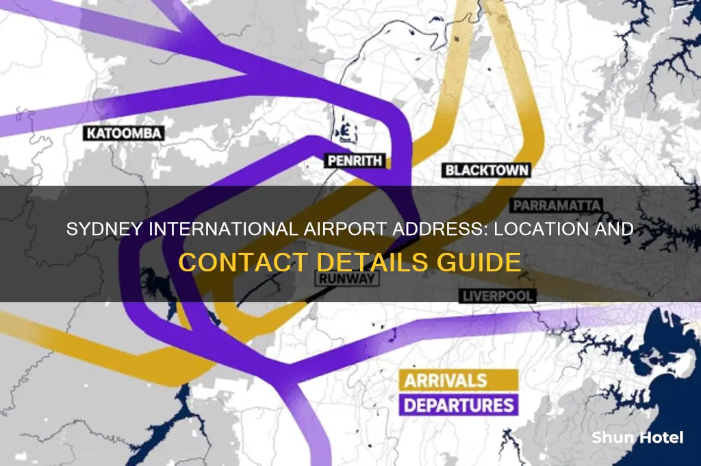 what is sydney international airport address