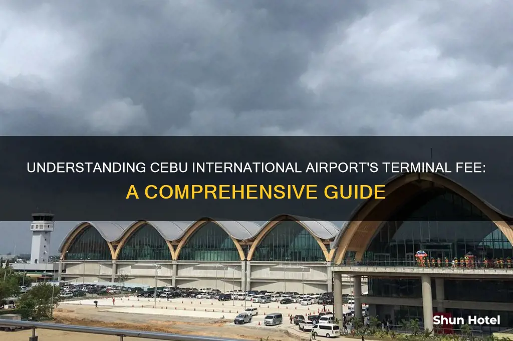 what is terminal fee at cebu international airport