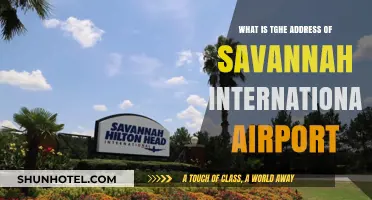 Savannah International Airport Address: Your Complete Location Guide