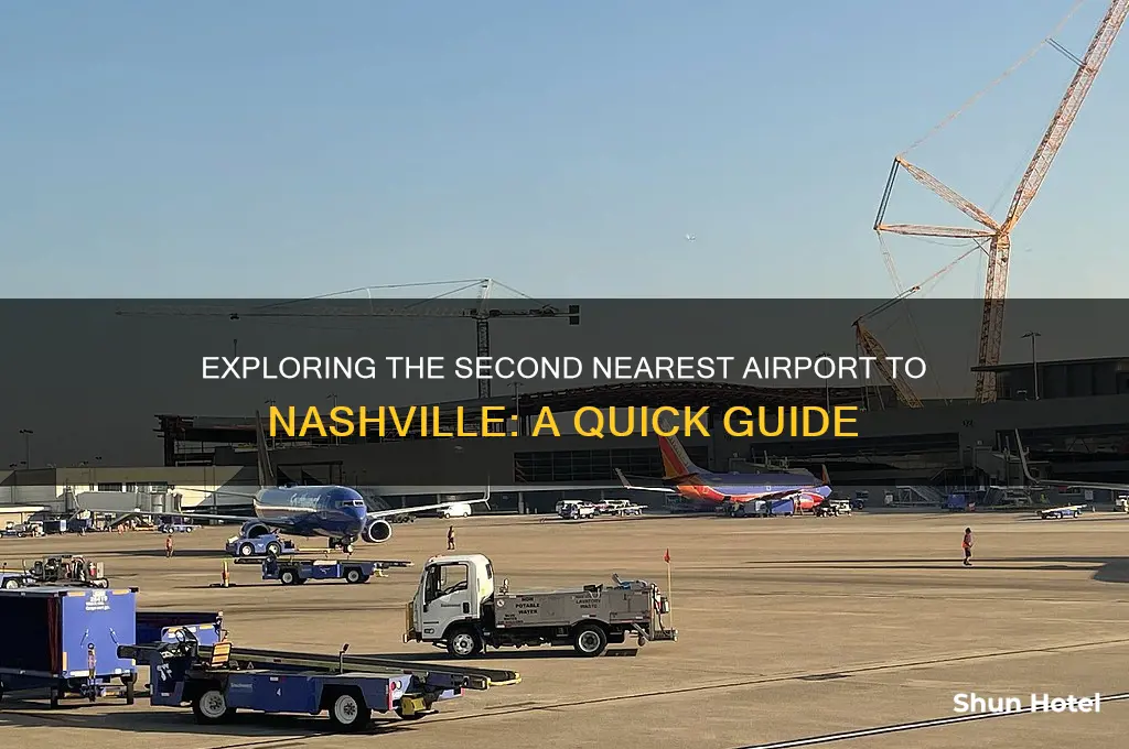 what is the 2nd closest airport to nashville