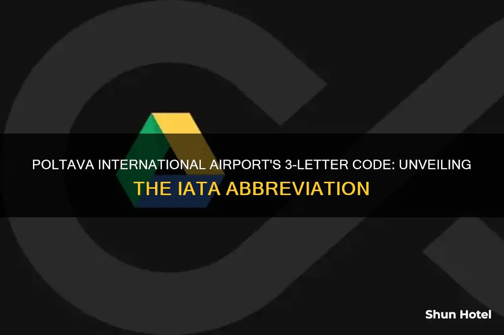 what is the 3 character abbreviation for poltava international airport