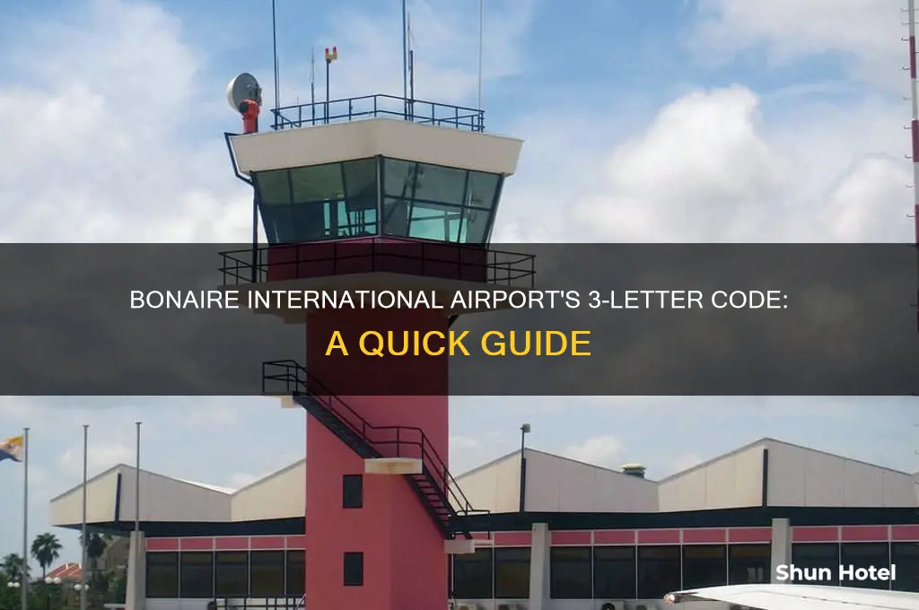 what is the 3 letter code for bonaire international airport