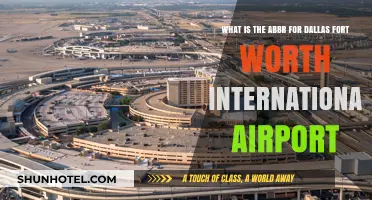 Understanding the Abbreviation for Dallas Fort Worth International Airport