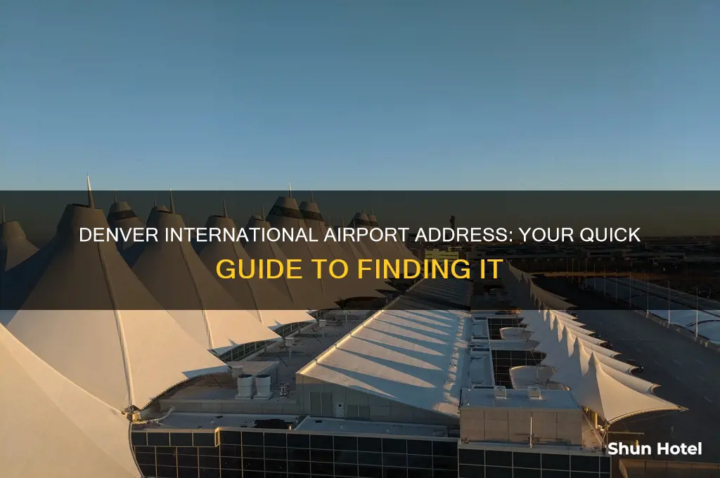 what is the address for denver international airport