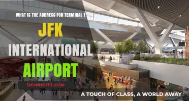 JFK International Airport Terminal 1 Address: A Quick Guide