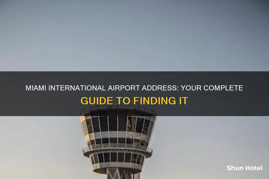 what is the address of miami international airport