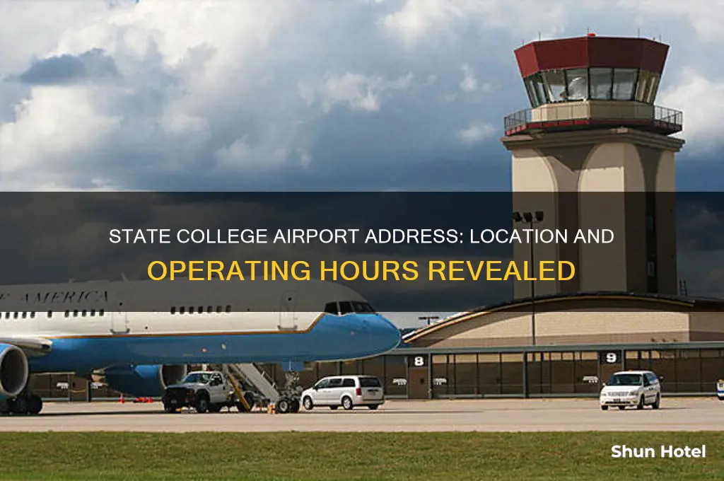 what is the address of the state college airport open