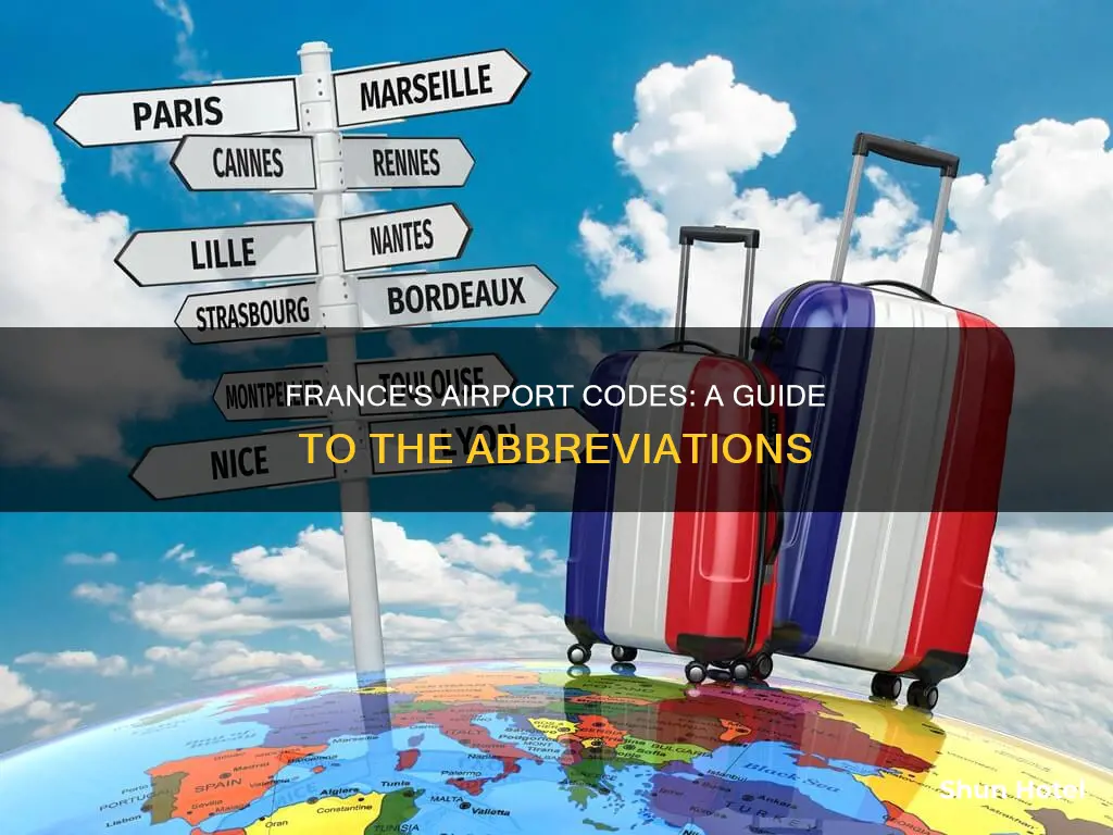 what is the airport abbreviationin france