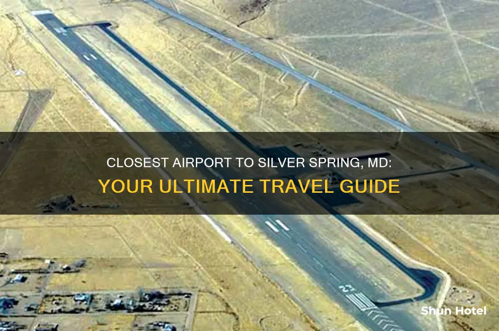 what is the airport closest ti silver spring md