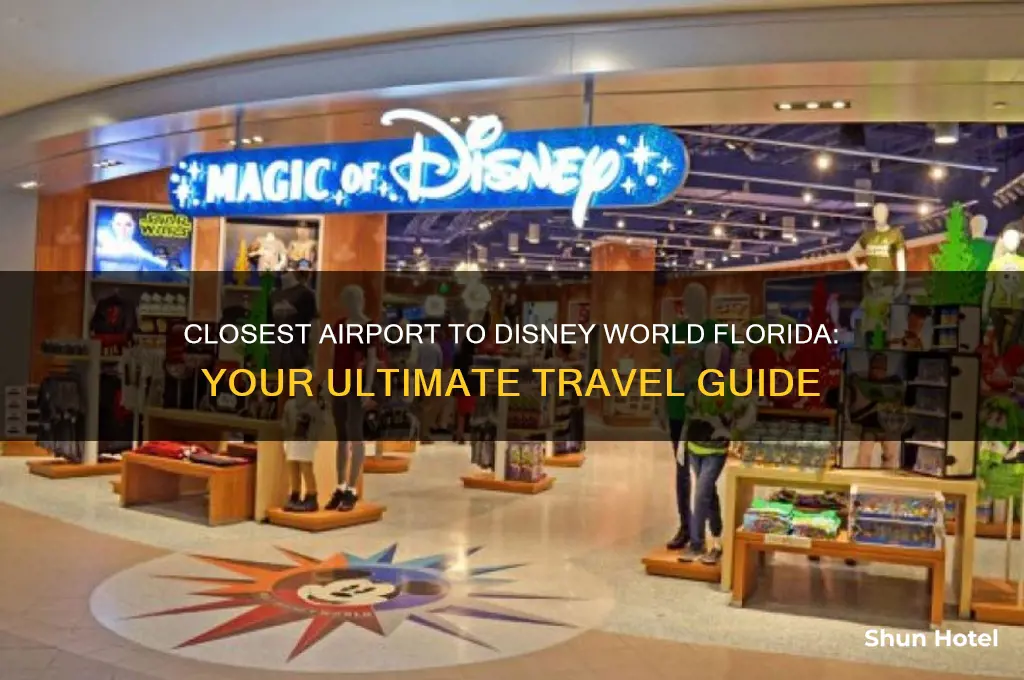 what is the airport closest to disney world florida