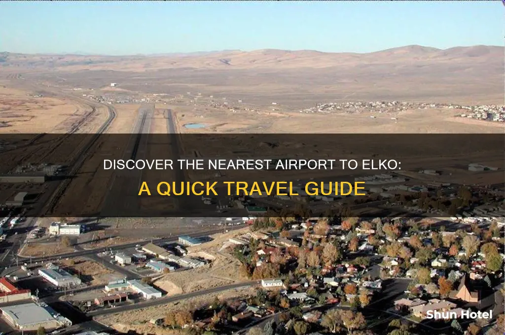 what is the airport closest to elko