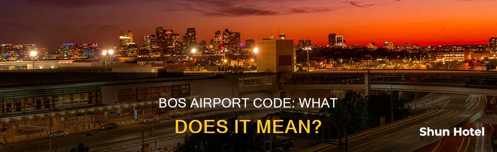 what is the airport code bos
