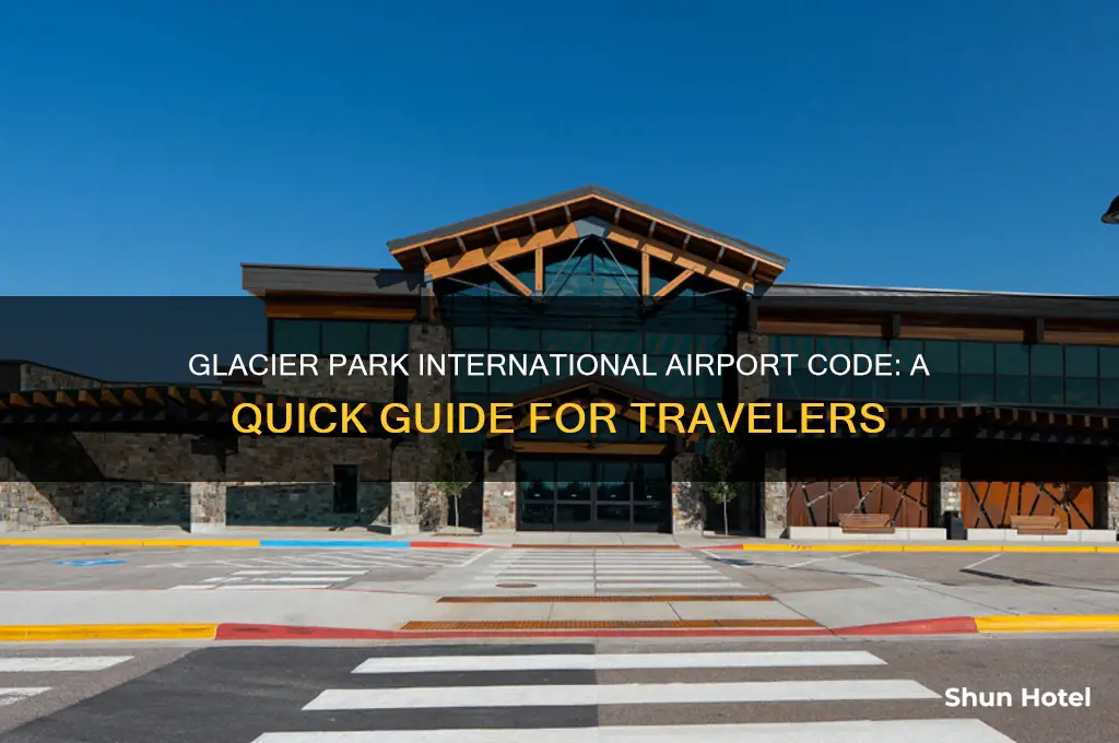 what is the airport code for glacier park international airport