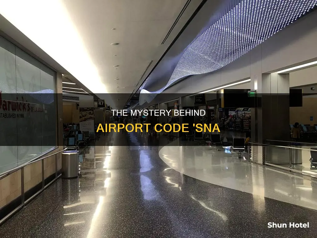 what is the airport code sna