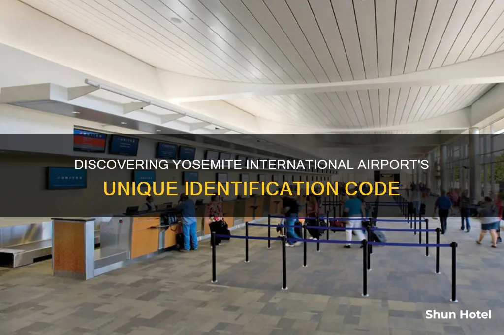 what is the airport id for yosemite international airport